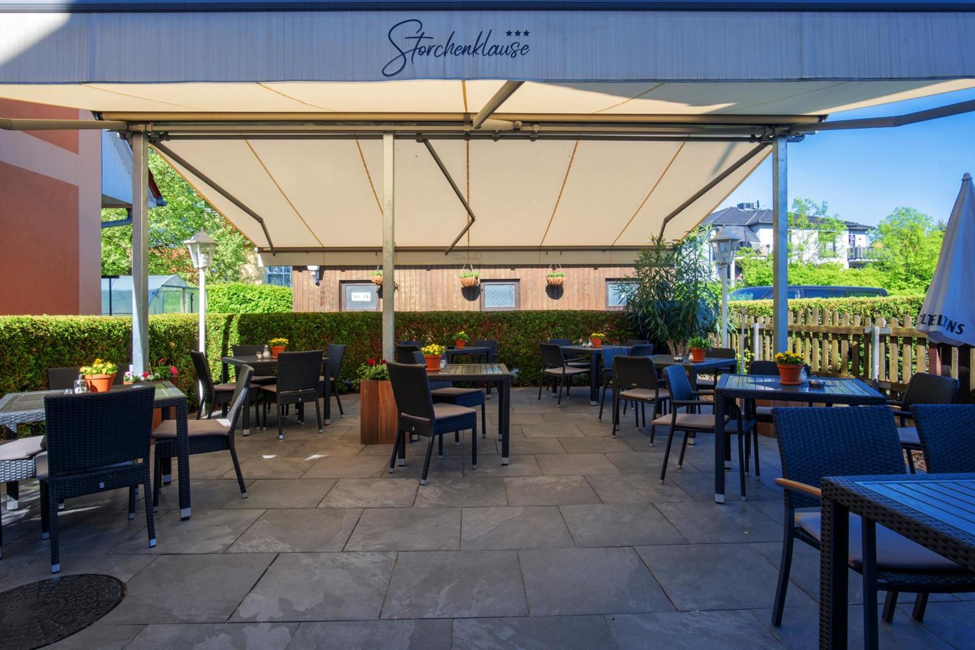 Restaurant & Hotel Storchenklause Storkow  Bagian luar foto